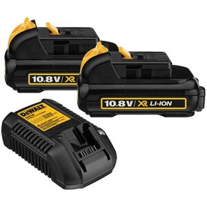 Dewalt DCB127 2 x 10.8v 2.0Ah Li-Ion XR Batteries + DCB100 Lithium Ion Charger Dewalt DCB127 2 x 10.8v 2.0Ah Li-Ion XR Batteries + DCB100 Lithium Ion Charger