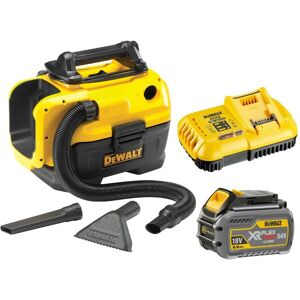 Dewalt - DCV584L Flexvolt xr 14.4V 18v Wet Dry Cordless Corded Vacuum +6ah Battery Dewalt - DCV584L Flexvolt xr 14.4V 18v Wet Dry Cordless Corded Vacuum +6ah Battery
