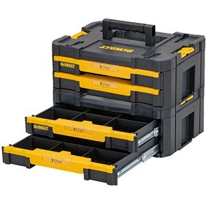 Dewalt DWST1-70706 TStak IV Tool Storage Box 2 Shallow Drawers 8L Capacity x 2 Dewalt DWST1-70706 TStak IV Tool Storage Box 2 Shallow Drawers 8L Capacity x 2