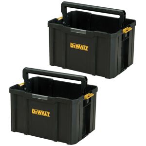 Dewalt DWST1-71228 Tstak Tool Carry Open Tote Tool Box Carrier - Twin Pack Dewalt DWST1-71228 Tstak Tool Carry Open Tote Tool Box Carrier - Twin Pack