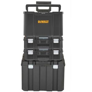 Dewalt DWST1-75799 TStak Tower Rolling Mobile Tool Boxes - 3 Tstak Storage Cases Dewalt DWST1-75799 TStak Tower Rolling Mobile Tool Boxes - 3 Tstak Storage Cases