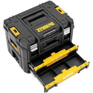 Dewalt TStak Combo II + IV Power Tool Storage Box + Drawer Case 2 Shallow Draws Dewalt TStak Combo II + IV Power Tool Storage Box + Drawer Case 2 Shallow Draws