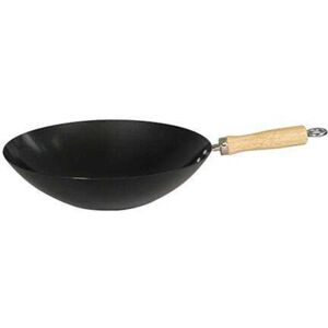 30cm Non-Stick Carbon Steel Wok - Dexam 30cm Non-Stick Carbon Steel Wok - Dexam