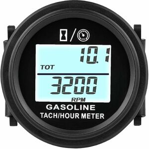 TINOR Digital Engine Hour Meter Tachometer, Real Time RPM Record, Backlit Display, Plug-in Design for ZTR Lawn Mower Tractor Generator TINOR Digital Engine Hour Meter Tachometer, Real Time RPM Record, Backlit Display, Plug-in Design for ZTR Lawn Mower Tractor Generator