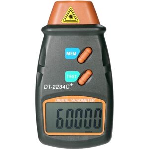 Beijiyi - Laser Pocket Digital Tachometer Non-Contact Tachometer Range 2.5 RPM-99,999 rpm Liquid Crystal Display with 3 Reflective Strips Beijiyi - Laser Pocket Digital Tachometer Non-Contact Tachometer Range 2.5 RPM-99,999 rpm Liquid Crystal Display with 3 Reflective Strips