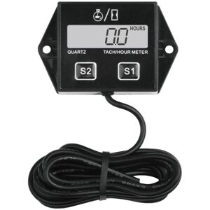 IKODM Digital Hour Meter Tachometer,Replaceable Battery rpm Meter For Scooter Lawn Tractor Dirt Bike Generator Chainsaw Outboard Engine Snowmobile Pressure IKODM Digital Hour Meter Tachometer,Replaceable Battery rpm Meter For Scooter Lawn Tractor Dirt Bike Generator Chainsaw Outboard Engine Snowmobile Pressure