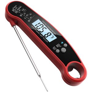 Linghhang - Digital Kitchen Thermometer Instant Read Meat Thermometer, Long Probe, Large lcd Display Dual Magnet Oven Thermometer for Meat, Baking, Linghhang - Digital Kitchen Thermometer Instant Read Meat Thermometer, Long Probe, Large lcd Display Dual Magnet Oven Thermometer for Meat, Baking,