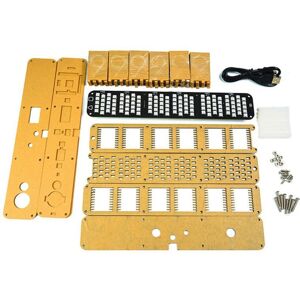 TLILY Digital LED Alarm Clock Kit Large Font 6-Digit Electronic Bulk Music Spectrum Module DIY Featuring Voice TLILY Digital LED Alarm Clock Kit Large Font 6-Digit Electronic Bulk Music Spectrum Module DIY Featuring Voice