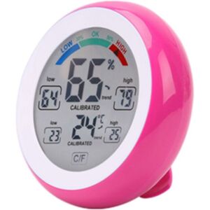 TLILY Digital Monitor Hygrometer Thermometer Indoor Room Home Temperature Humidity for Office Baby Red TLILY Digital Monitor Hygrometer Thermometer Indoor Room Home Temperature Humidity for Office Baby Red