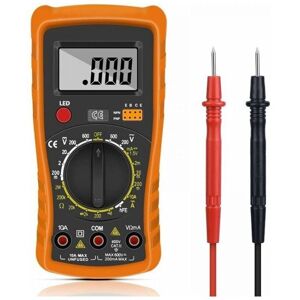 Ymyny - Digital Multimeter, Auto-Ranging Digital Multimeter, Professional Electrical Tester, Voltmeter/Resistance/Continuity/Diode for Labs and Ymyny - Digital Multimeter, Auto-Ranging Digital Multimeter, Professional Electrical Tester, Voltmeter/Resistance/Continuity/Diode for Labs and