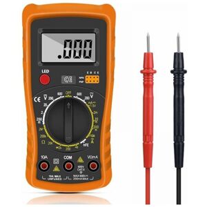 CYSLMUK Digital Multimeter, Digital Auto Range Multimeter, Professional Electrical Tester, Voltmeter/Resistance/Continuity/Diodes Apply to Laboratories, CYSLMUK Digital Multimeter, Digital Auto Range Multimeter, Professional Electrical Tester, Voltmeter/Resistance/Continuity/Diodes Apply to Laboratories,