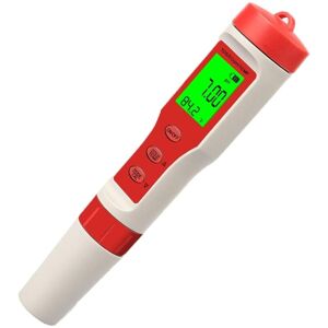 WOIYIC Digital pH Meter Tester, 0.01 Resolution 0-14pH 4 in 1 TDS EC Temperature Meter, Water Quality Tester with Backlit LCD, Automatic Calibration, Test WOIYIC Digital pH Meter Tester, 0.01 Resolution 0-14pH 4 in 1 TDS EC Temperature Meter, Water Quality Tester with Backlit LCD, Automatic Calibration, Test