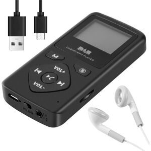 Tlily - Digital Radio Bluetooth 4.0 Personal Pocket fm Mini Portable Earphone MP3 Micro-USB for Home Tlily - Digital Radio Bluetooth 4.0 Personal Pocket fm Mini Portable Earphone MP3 Micro-USB for Home