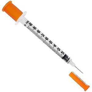 Tlily - Disposable Sterile Syringe 1Cc 30Ga 1/2 Inch Needle,Individual Package (100Pcs) Tlily - Disposable Sterile Syringe 1Cc 30Ga 1/2 Inch Needle,Individual Package (100Pcs)