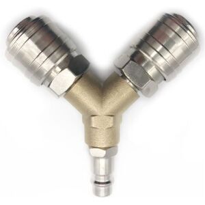 SERBIA Distributeur d'air Comprimé, Raccord dair Comprimé 1/4 Connecteur d'air Comprimé 3 voies à dégagement rapide avec distributeur y à filetage mâle SERBIA Distributeur d'air Comprimé, Raccord dair Comprimé 1/4 Connecteur d'air Comprimé 3 voies à dégagement rapide avec distributeur y à filetage mâle