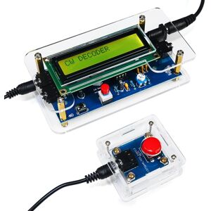 TLILY Diy cw Trainer Decoder Kit Morse Code Reader lcd Display Radio Circuit Board Electronic Welding Practice Kits TLILY Diy cw Trainer Decoder Kit Morse Code Reader lcd Display Radio Circuit Board Electronic Welding Practice Kits