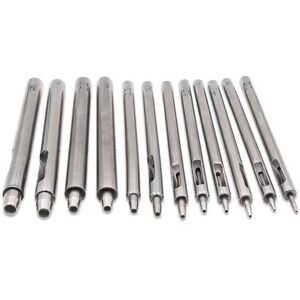TLILY DIY Tool 0.5-5mm Leather Punching and Set Carving 10Pcs Multi-Specification. TLILY DIY Tool 0.5-5mm Leather Punching and Set Carving 10Pcs Multi-Specification.