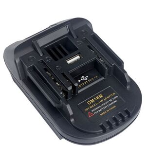 TLILY DM18M Battery Convertor Adapter for DEWA 20V Convert to 18V BL1830 BL1850 TLILY DM18M Battery Convertor Adapter for DEWA 20V Convert to 18V BL1830 BL1850