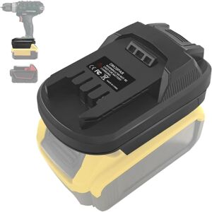 COOCHEER DM18PAR Battery Adapter for Milwaukee 18V M18 Batteries to Parkside Power Tools, Battery Adapter for Dewalt 20V Batteries to Parkside Tools COOCHEER DM18PAR Battery Adapter for Milwaukee 18V M18 Batteries to Parkside Power Tools, Battery Adapter for Dewalt 20V Batteries to Parkside Tools