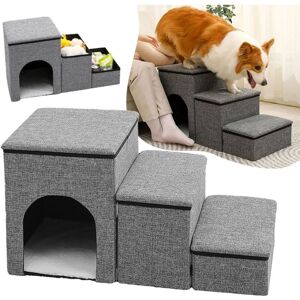 REA - dog stairs tutumi P70401 grey REA - dog stairs tutumi P70401 grey