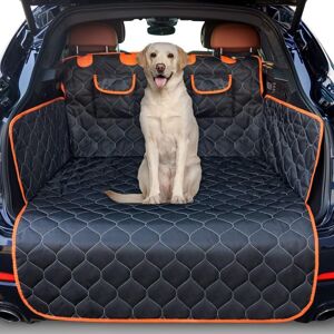 COOCHEER Dog trunk mat with side and loading sill protection, universal trunk mat, waterproof and scratch-resistant – easy-to-install dog mat COOCHEER Dog trunk mat with side and loading sill protection, universal trunk mat, waterproof and scratch-resistant – easy-to-install dog mat