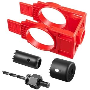 Tlily - Door Lock Installation Kit,Door Hole Drilling Kit for Wooden Doors,Door Saw Knob Tlily - Door Lock Installation Kit,Door Hole Drilling Kit for Wooden Doors,Door Saw Knob