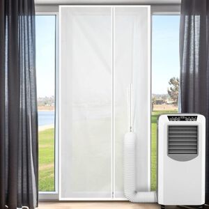 WOIYIC Door Seal for Portable Air Conditioners, 90-210 cm Air Conditioner Sealing Kit for Doors and Windows, Easy to Install, No Drilling Required for All WOIYIC Door Seal for Portable Air Conditioners, 90-210 cm Air Conditioner Sealing Kit for Doors and Windows, Easy to Install, No Drilling Required for All