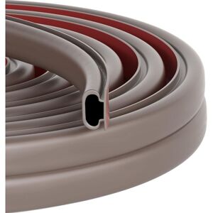WOIYIC Door Seal Self-Adhesive Rubber Seal for Door and Window Frames, Waterproof Sealing Strip Sound Insulation, Brown, 7 m WOIYIC Door Seal Self-Adhesive Rubber Seal for Door and Window Frames, Waterproof Sealing Strip Sound Insulation, Brown, 7 m