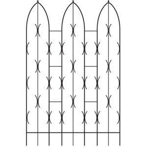 Double Gothic Screen Bare Metal/Ready to Rust - Steel - L2 x W58 x H180 cm Double Gothic Screen Bare Metal/Ready to Rust - Steel - L2 x W58 x H180 cm