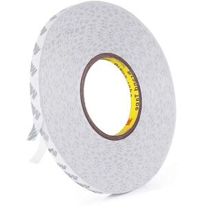 YMYNY Double-sided adhesive tape, transparent, 3M 9080, strong double-sided adhesive tape, length 50 m, width 10 mm, thickness 0.15 mm, for craft work YMYNY Double-sided adhesive tape, transparent, 3M 9080, strong double-sided adhesive tape, length 50 m, width 10 mm, thickness 0.15 mm, for craft work