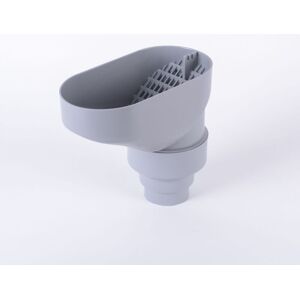 Water Butts Direct - Downpipe Gutter Leaf Catcher - Grey Water Butts Direct - Downpipe Gutter Leaf Catcher - Grey