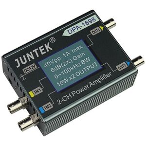 TLILY DPA1698 High-Power Dual-Channel DDS Signal Source Function Generator Power Multi-Function Amplifier with US Plug TLILY DPA1698 High-Power Dual-Channel DDS Signal Source Function Generator Power Multi-Function Amplifier with US Plug