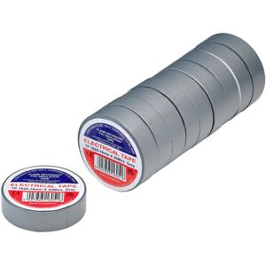 Draper 29527 Grey PVC Electrical Insulation Tape, 19mm x 20m (Pack of 10) Draper 29527 Grey PVC Electrical Insulation Tape, 19mm x 20m (Pack of 10)