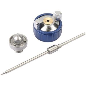Draper Spare 0.8mm Nozzle, Needle and Cap Set for Spray Guns 09708 and 09709 (13836) Draper Spare 0.8mm Nozzle, Needle and Cap Set for Spray Guns 09708 and 09709 (13836)