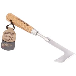 Draper Heritage Stainless Steel Hand Patio Weeder with Ash Handle (Model 99028) Draper Heritage Stainless Steel Hand Patio Weeder with Ash Handle (Model 99028)