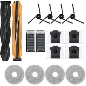 COOCHEER Dreame X50 Ultra-Multifunctional Robot Vacuum Cleaner, 19-Piece Accessory Set, Including 1 Pair of Main Brushes, 2 Filters, 4 Cleaning Cloths, 4 Side COOCHEER Dreame X50 Ultra-Multifunctional Robot Vacuum Cleaner, 19-Piece Accessory Set, Including 1 Pair of Main Brushes, 2 Filters, 4 Cleaning Cloths, 4 Side