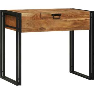 Vidaxl - Bedroom Dressing Tables Brown 90 x 50 x 75 cm Solid Acacia wood Vidaxl - Bedroom Dressing Tables Brown 90 x 50 x 75 cm Solid Acacia wood