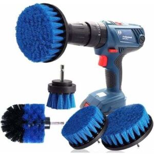 TOOLIVE Drill Brush Attachment Drill Brushes Attachment Scrubber Cleaning Kit for Cleaning Car Shower Tile Wheels Upholstery Mortar Mat 4PCS Blue TOOLIVE Drill Brush Attachment Drill Brushes Attachment Scrubber Cleaning Kit for Cleaning Car Shower Tile Wheels Upholstery Mortar Mat 4PCS Blue
