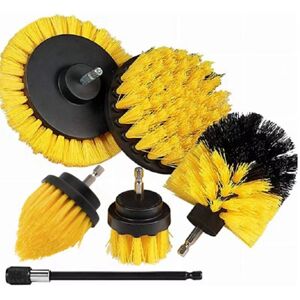 Tlily - Drill Brush Attachment Set Power Scrubber Brush with 1Pcs Extend Long Attachment, Drill Scrub Brush for Cleaning,B Tlily - Drill Brush Attachment Set Power Scrubber Brush with 1Pcs Extend Long Attachment, Drill Scrub Brush for Cleaning,B