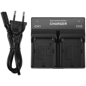 Tlily - Dual Channel battery charger for np - F970 F750 QM91D FM50 FM500H FM55H F960 Tlily - Dual Channel battery charger for np - F970 F750 QM91D FM50 FM500H FM55H F960