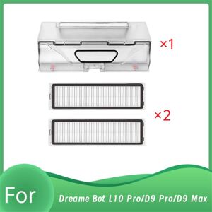 TLILY Dust Box with 2 Hepa Filter Parts for Bot L10 Pro/D9 Max Vacuum Cleaner Robot Dustbin TLILY Dust Box with 2 Hepa Filter Parts for Bot L10 Pro/D9 Max Vacuum Cleaner Robot Dustbin