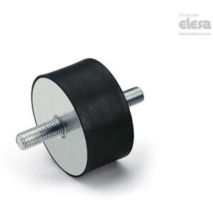 Rubber buffer-DVA.1-60-40-SST-M10-28-55 - Elesa Rubber buffer-DVA.1-60-40-SST-M10-28-55 - Elesa