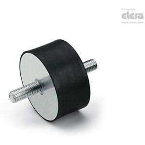 ELESA Rubber buffer-DVA.1-125-75-M16-41-40 ELESA Rubber buffer-DVA.1-125-75-M16-41-40