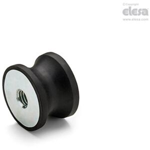 Rubber buffer-DVC.3-95-80-75-SST-M16-55 - Elesa Rubber buffer-DVC.3-95-80-75-SST-M16-55 - Elesa