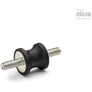 ELESA Rubber buffer-DVC.1-60-49-60-SST-M10-28-55 ELESA Rubber buffer-DVC.1-60-49-60-SST-M10-28-55