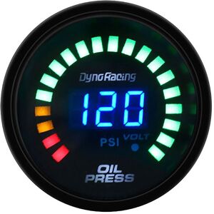 TLILY Dyno Racing 2 Inch 52mm Car Digital Analog led Oil Pressure Gauge Meter 0-120 Psi with Sensor 12V TLILY Dyno Racing 2 Inch 52mm Car Digital Analog led Oil Pressure Gauge Meter 0-120 Psi with Sensor 12V
