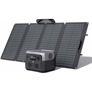 EcoFlow River 2 Max Solar Generator 512Wh Long-life lfp Portable Power Station & 160W Solar Panel for Home Backup Power, Camping & RVs 100% Charged in 60m EcoFlow River 2 Max Solar Generator 512Wh Long-life lfp Portable Power Station & 160W Solar Panel for Home Backup Power, Camping & RVs 100% Charged in 60m
