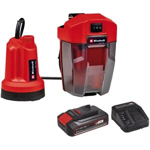Einhell 18v Cordless Clear Water Pump Power X-Change + 2.5AH Battery + Charger Einhell 18v Cordless Clear Water Pump Power X-Change + 2.5AH Battery + Charger