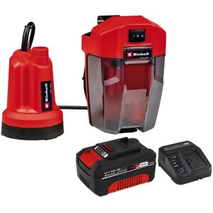 Einhell 18v Cordless Clear Water Pump Power X-Change + 4AH Battery & Charger Einhell 18v Cordless Clear Water Pump Power X-Change + 4AH Battery & Charger