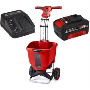 Einhell - 18v Cordless Spreader Power X-Change Garden + 4AH Battery + Charger Kit Einhell - 18v Cordless Spreader Power X-Change Garden + 4AH Battery + Charger Kit